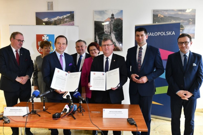 Deklaracja o współpracy Małopolski i Podkarpacia